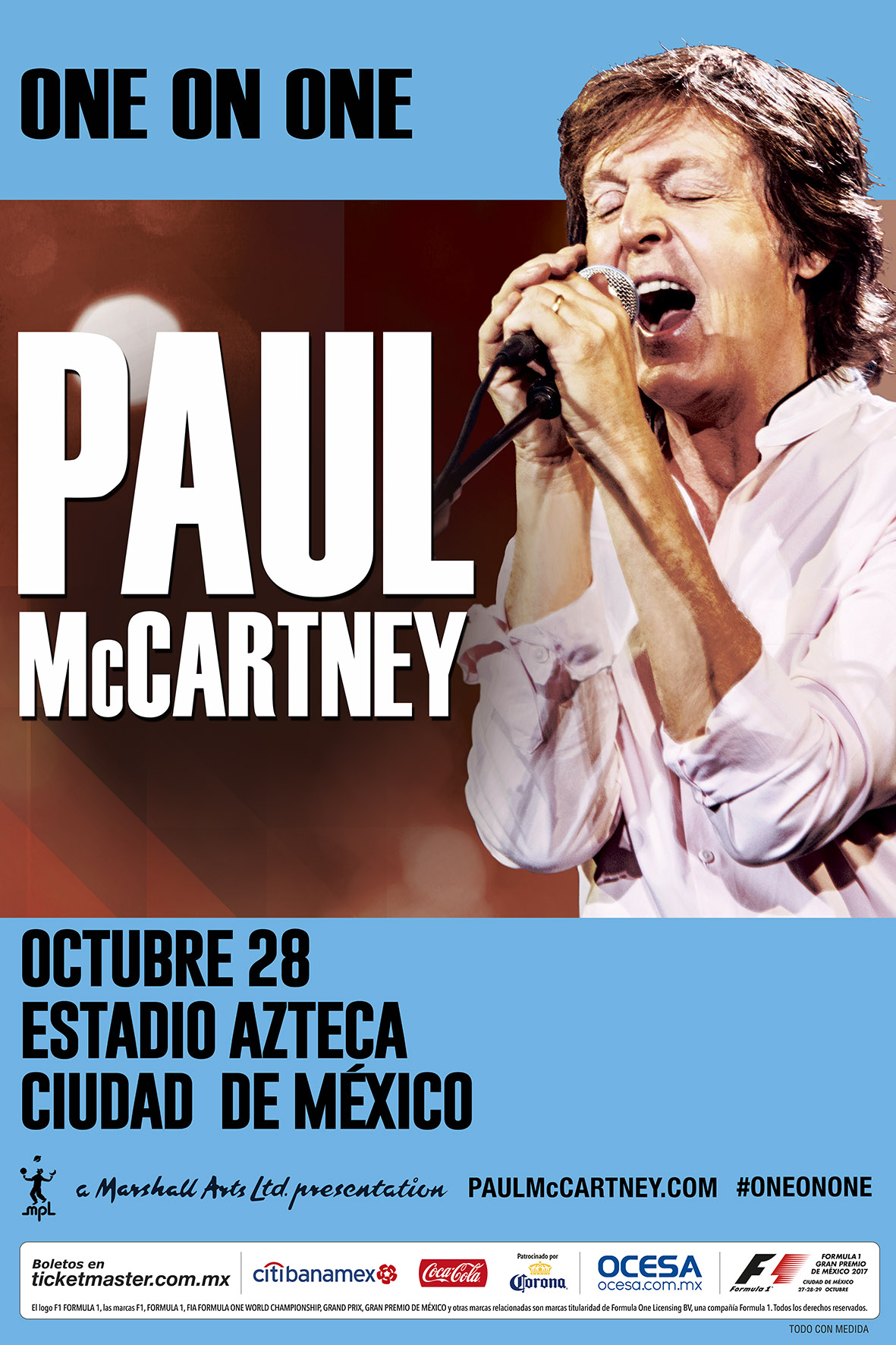 ALL YOU NEED IS… F1®ESTA! El fin de semana más emocionante del año suma un nuevo espectáculo: Paul McCartney 