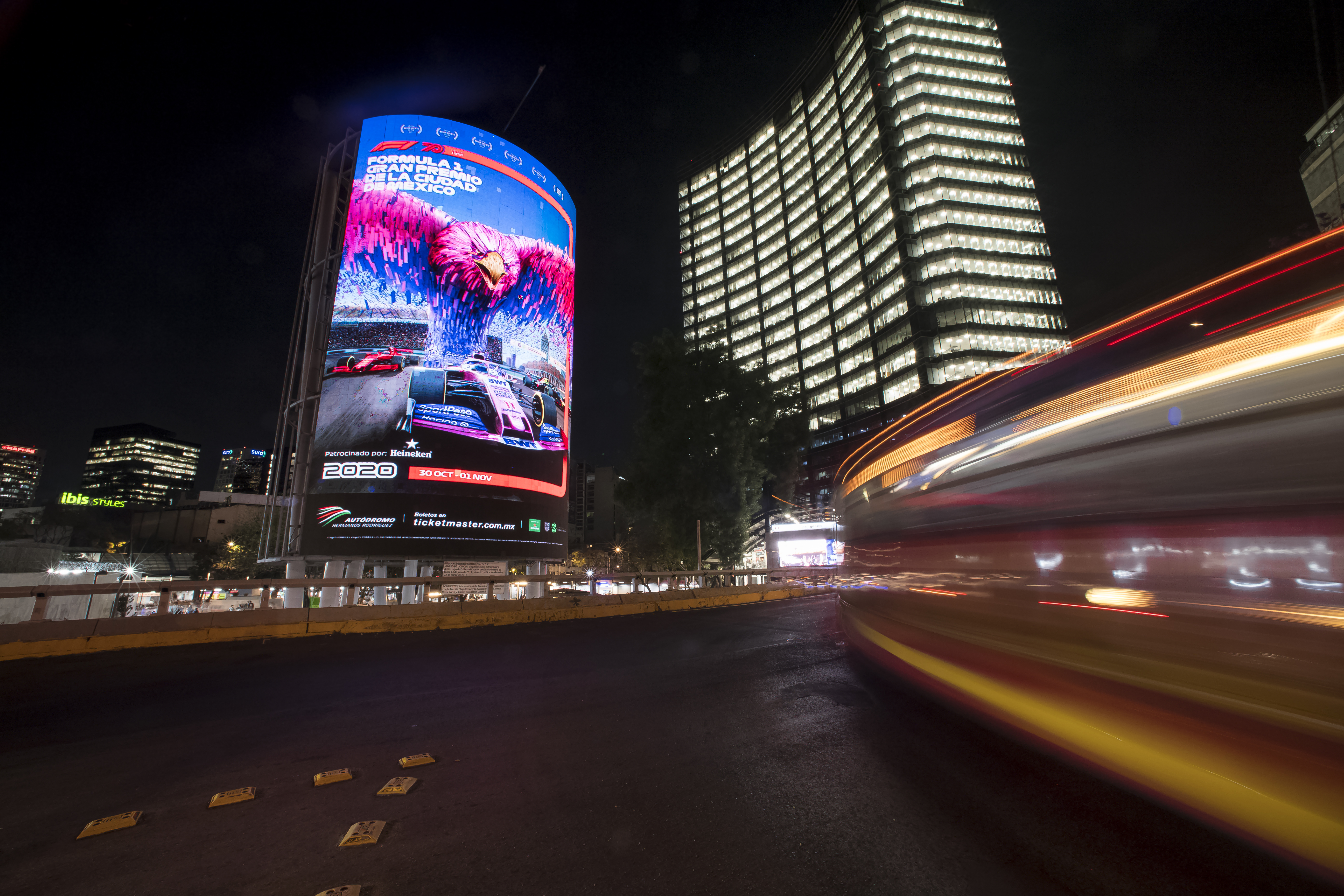 ¡Bienvenido FORMULA 1 GRAN PREMIO DE LA CIUDAD DE MÉXICO! 