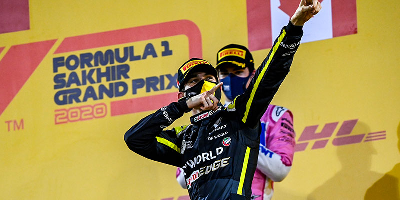 Primera victoria de ‘Checo’ Peréz en F1 en el GP de Sakhir