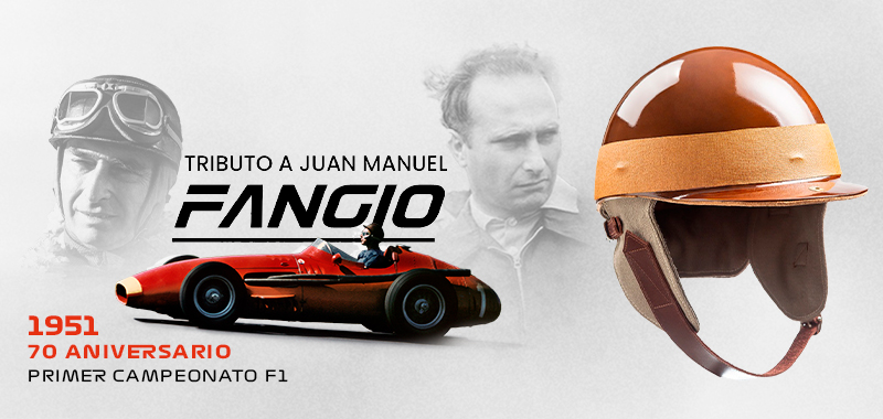 Ganador de la Pole Position del México GP  recibirá casco de Juan Manuel Fangio 