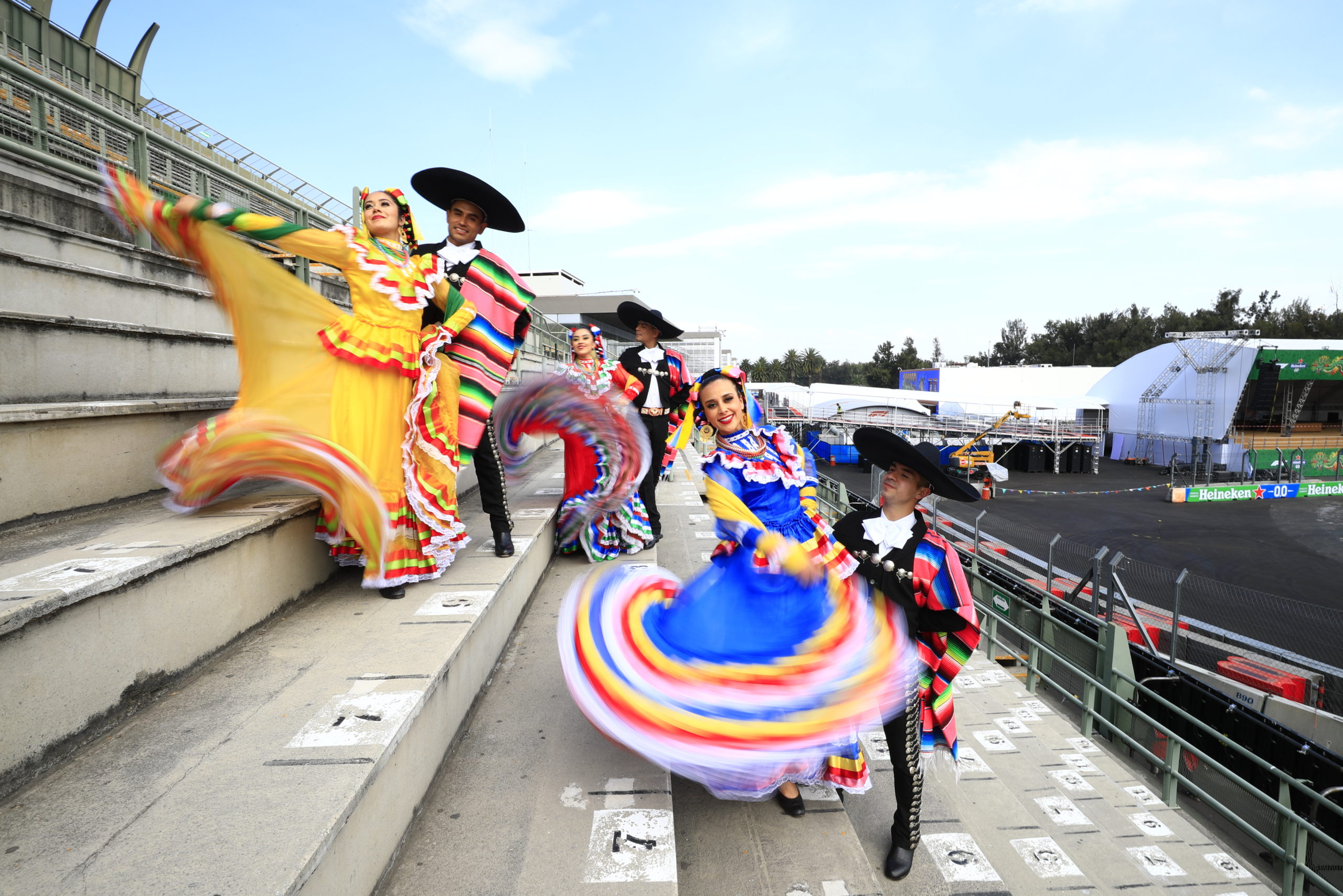 Así han sido las ceremonias  de inauguración del México GP