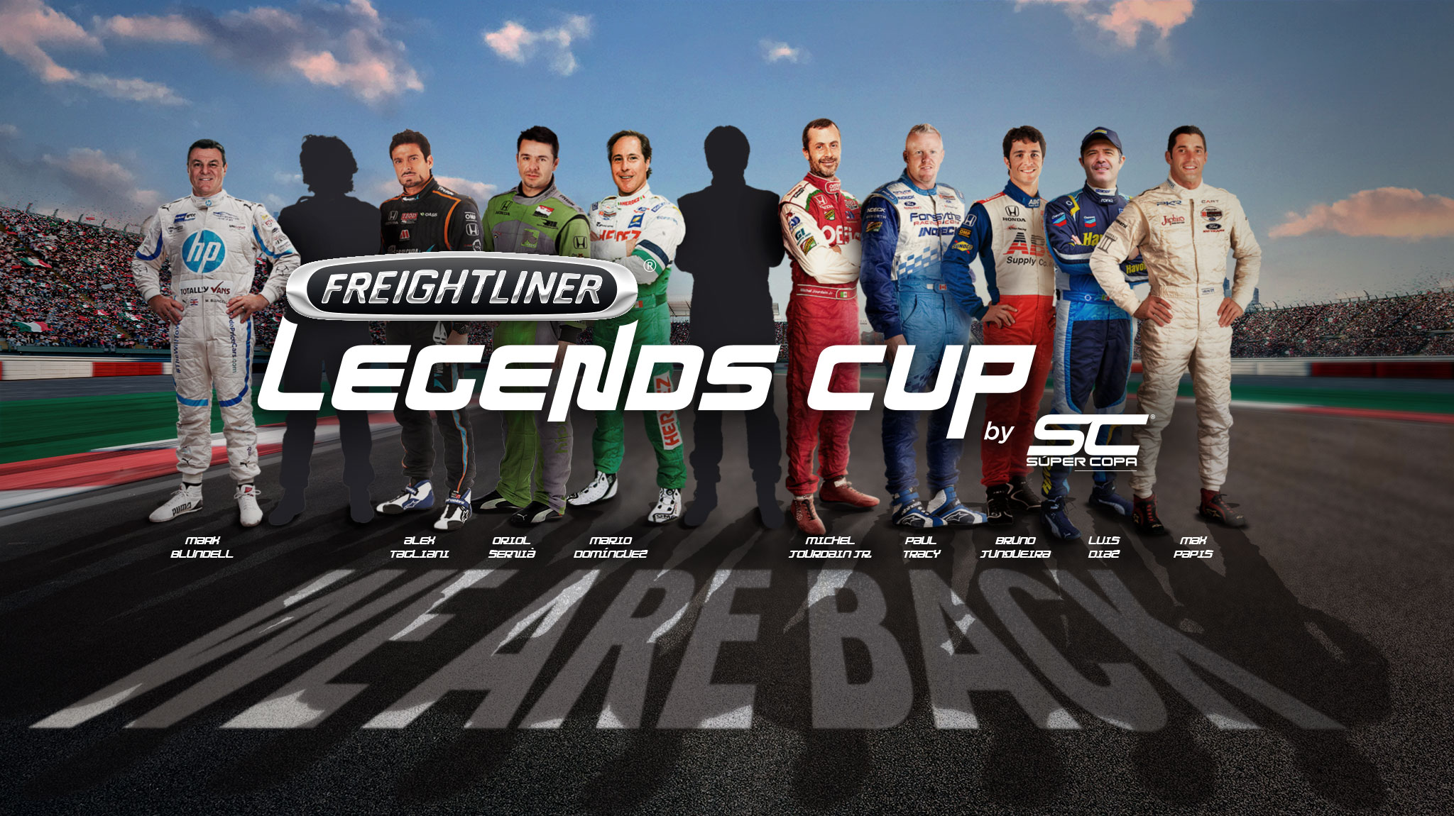 Luis “Chapulín” Díaz anuncia su participación  en la Freightliner Legends Cup en el México GP