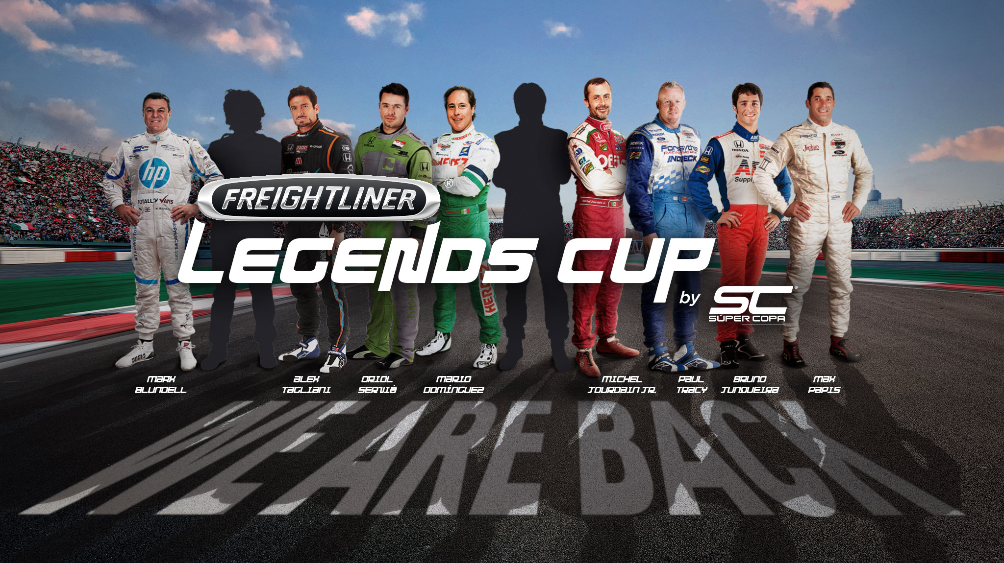 Mark Blundell se integra a la  Freightliner Legends Cup en el México GP