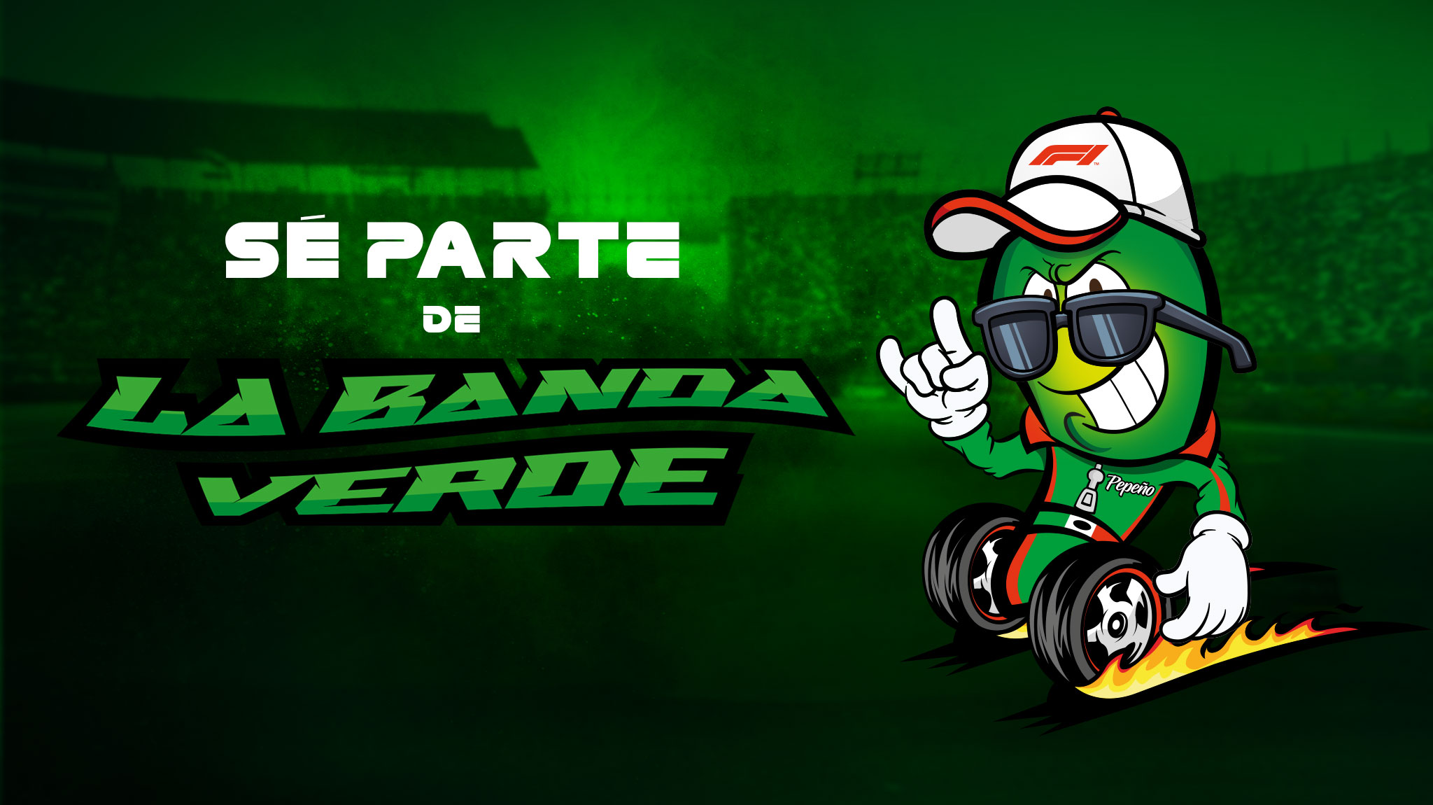 La “Banda Verde” regresa para el México GP 2022