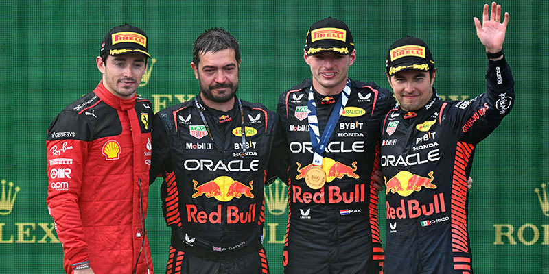 Verstappen gana el GP de Austria y ‘Checo’ Pérez en 3°