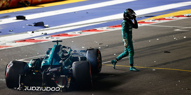 Sainz logra la pole en Singapur