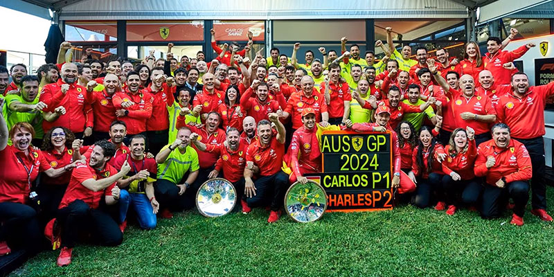 1-2 DE FERRARI EN AUSTRALIA