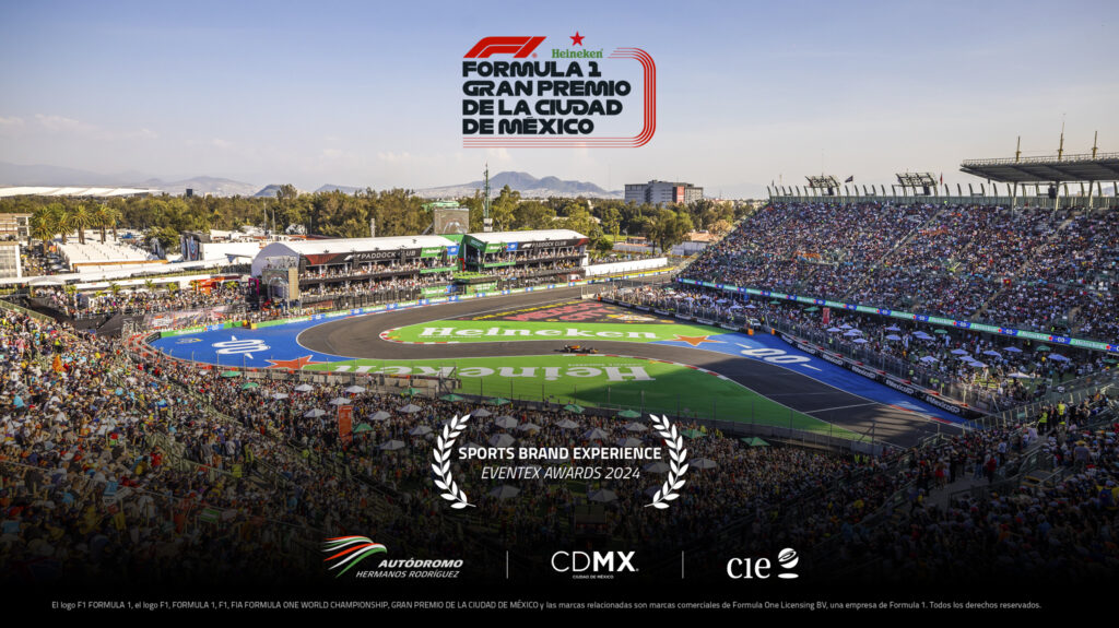 México GP recibe distinción de oro en los  Eventex Awards por Experiencia de Marca